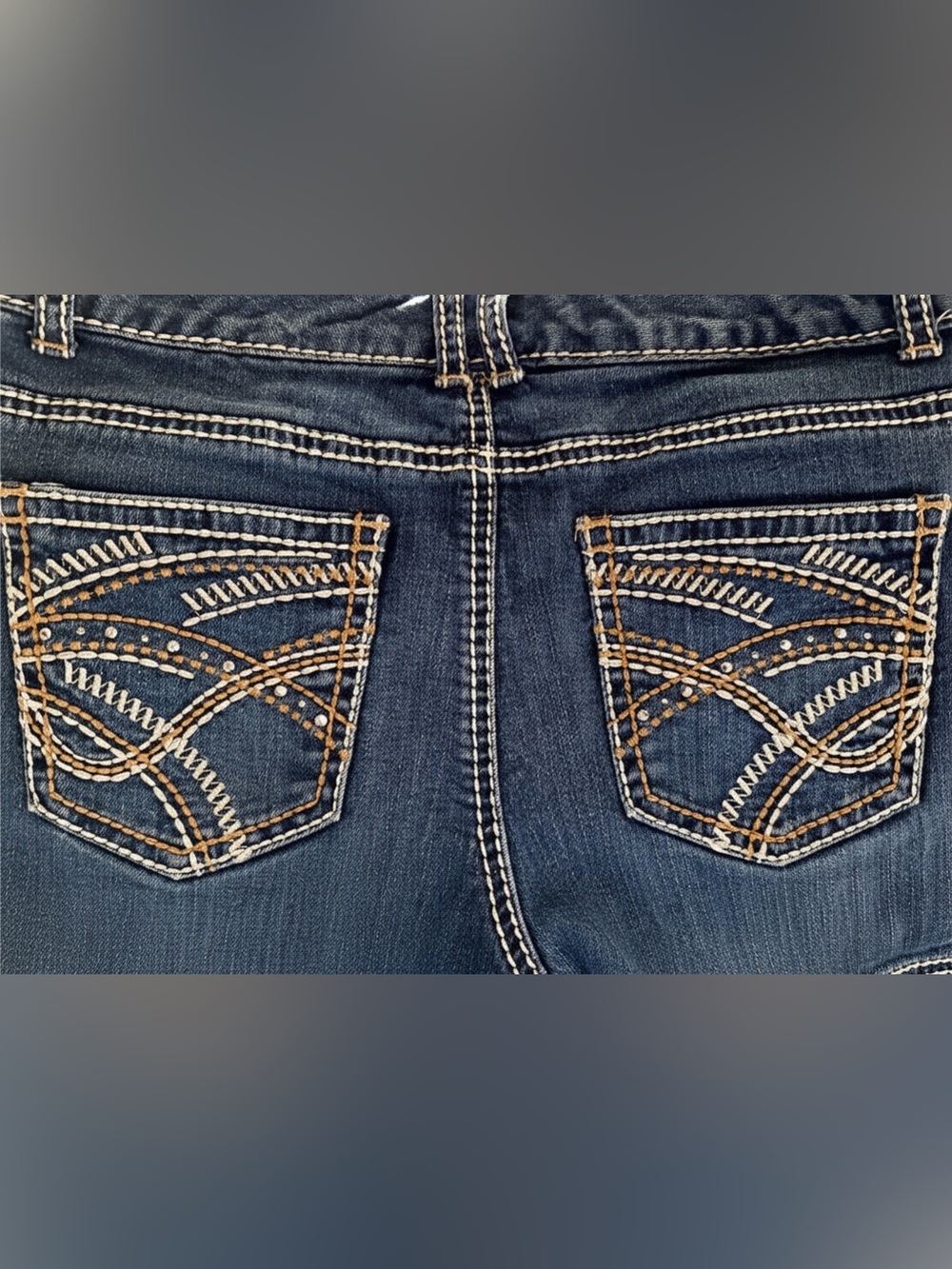 Vintage Y2K Bedazzled & Embroidered Denim Shorts